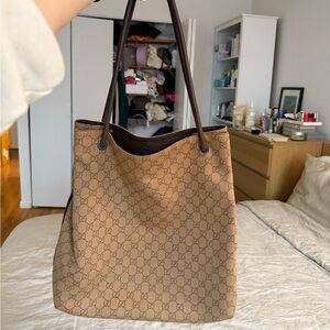 Gucci Canvas Tote